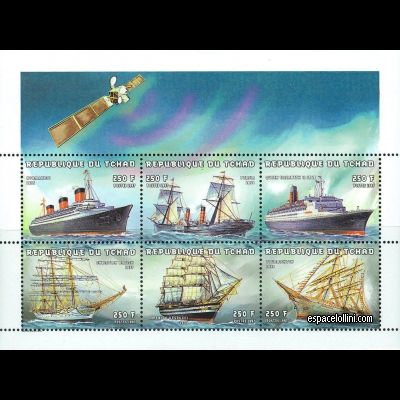 le timbre 9882 TCH 8/13 C