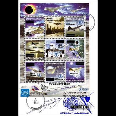 le timbre 10665 MAD 10/18 F