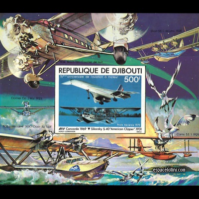 le timbre concorde DJI 6 B