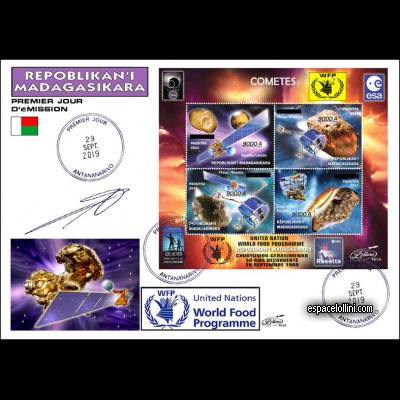 the stamp 10666 MAD 1/4 F