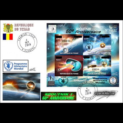 le timbre 10667 TCH 1/4 FA