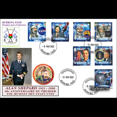 the stamp 10654 BUR 1/7 F