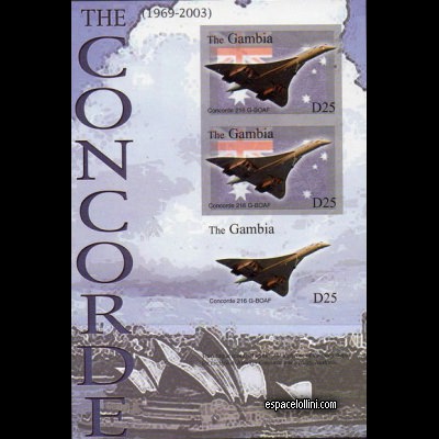 le timbre concorde GAM 21/23 C