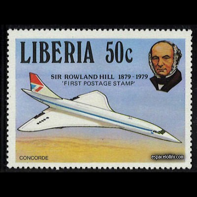 le timbre concorde LIB 13