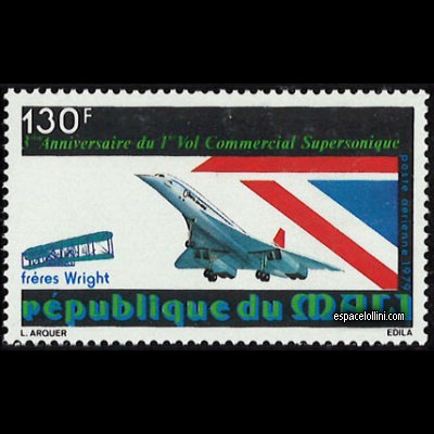 the stamp concorde MLI 18