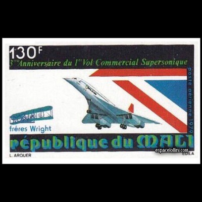 the stamp concorde MLI 18 A