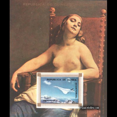 the stamp concorde GUP 14 BA