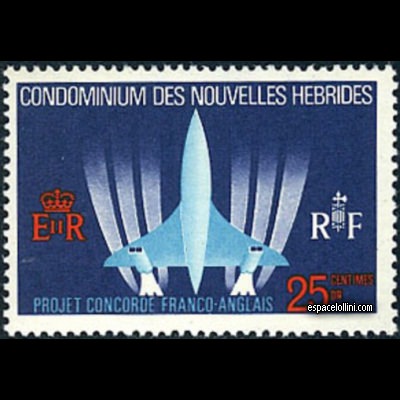 le timbre concorde NHE 1
