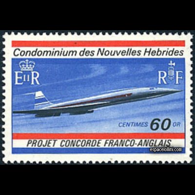 le timbre concorde NHE 2