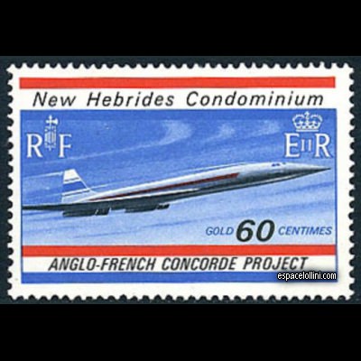 le timbre concorde NHE 4