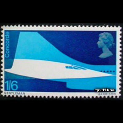 the stamp concorde GBR 3