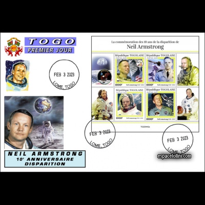 the stamp 10694 TOG 1/4 F