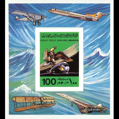 the stamp concorde LYB 6 BA