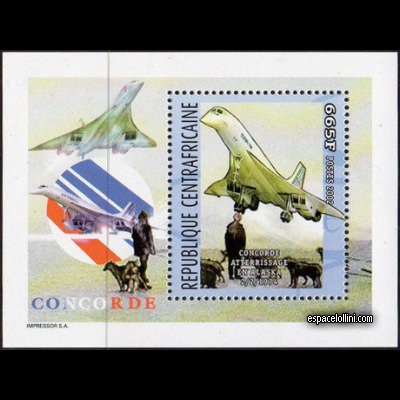 le timbre concorde CAR 41 B