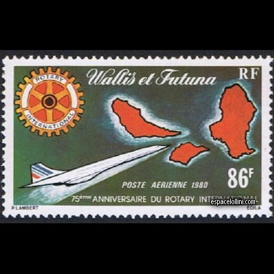 the stamp concorde WAL 4