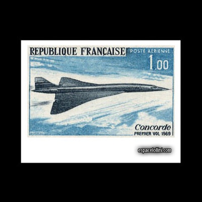 le timbre concorde FRA 1 A