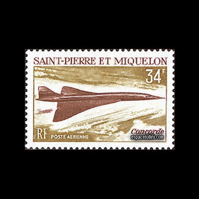 le timbre concorde SPI 1