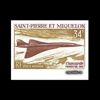 le timbre concorde SPI 1 A