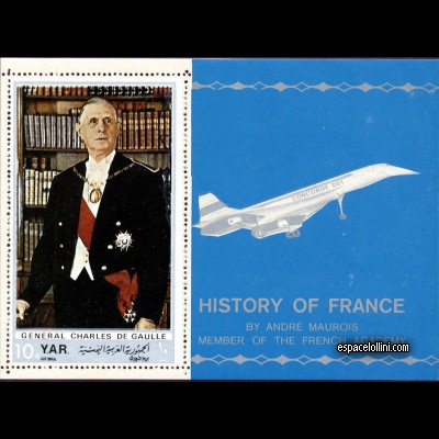 le timbre concorde YAR 1 B
