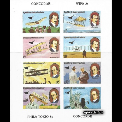 the stamp concorde GUP 22 CA