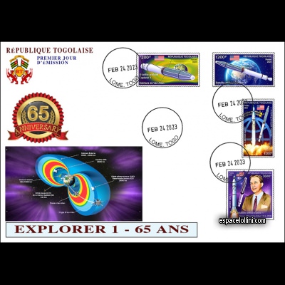 the stamp 10703 TOG 1/4 F