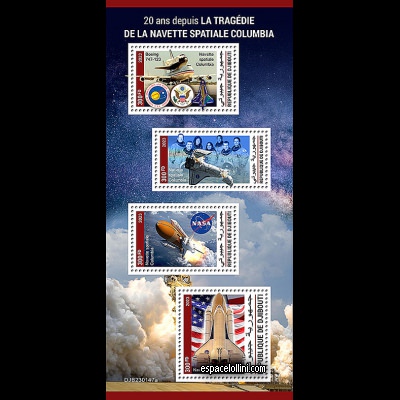 le timbre 10705 DJI 1/4 C