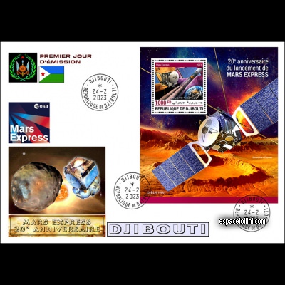 le timbre 10312 DJI 6 F