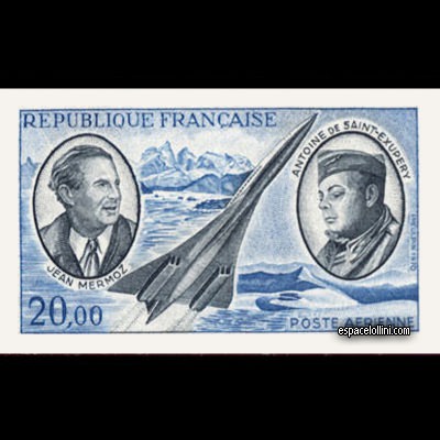 the stamp concorde FRA 2 A