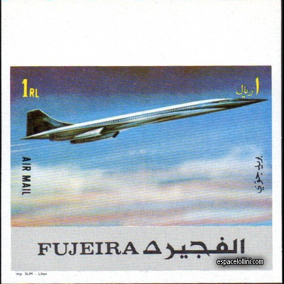 le timbre concorde FUJ 8 A