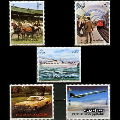 le timbre concorde FUJ 8 set