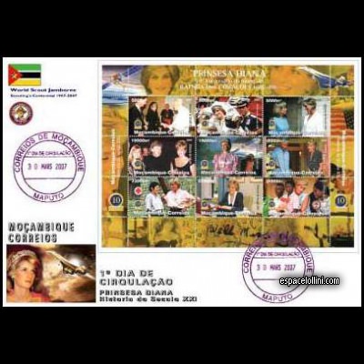 le timbre 10419 MOZ 2 F