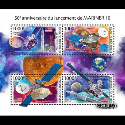 the stamp 5950 NIG 1/4 C