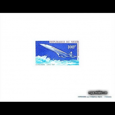 le timbre concorde NIG 1 EA