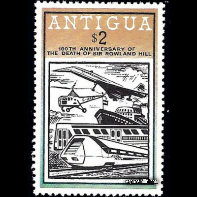 le timbre concorde ANT 9