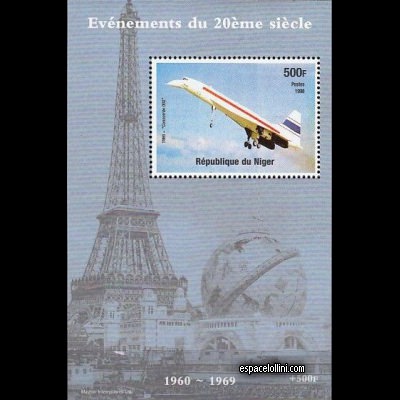 le timbre concorde NIG 33 B