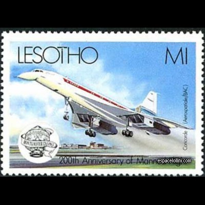 le timbre concorde LES 4