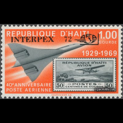 le timbre concorde HAI 3