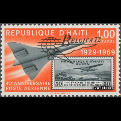 le timbre concorde HAI 7