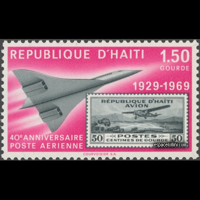le timbre concorde HAI 2