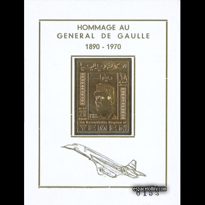 le timbre concorde YEM 6 BA