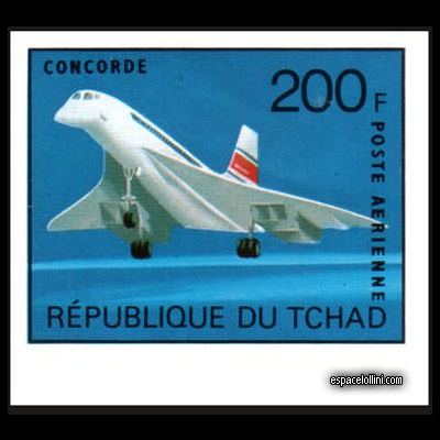 the stamp concorde TCH 5 A