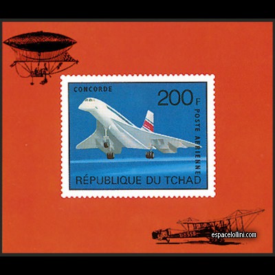 le timbre concorde TCH 5 BA