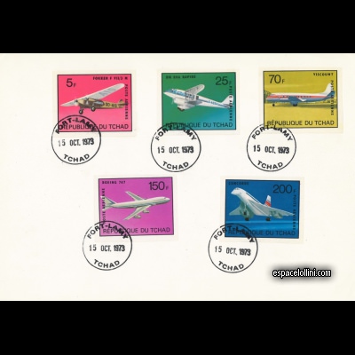 le timbre concorde TCH 1/5 FA
