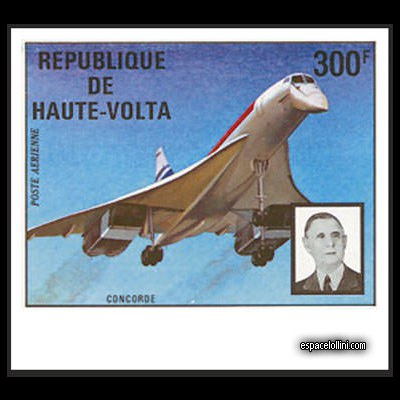 the stamp concorde HAU 1 A