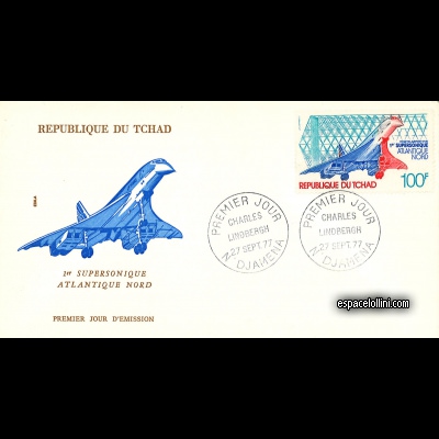 the stamp concorde TCH 9 F