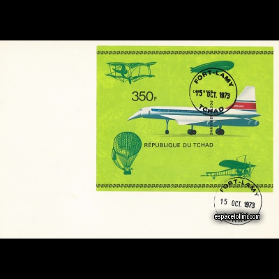 the stamp concorde TCH 6 FA