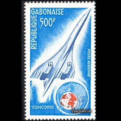 the stamp concorde GAB 1