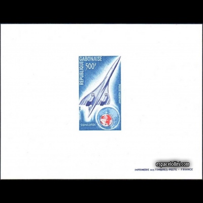 the stamp concorde GAB 1 EA