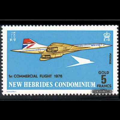 the stamp concorde NHE 6