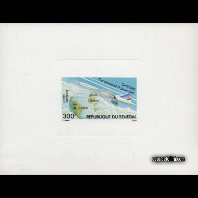 the stamp concorde SEN 1 EA